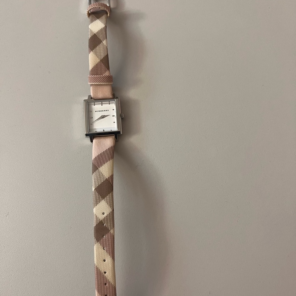 Burberry Checkered Watch
